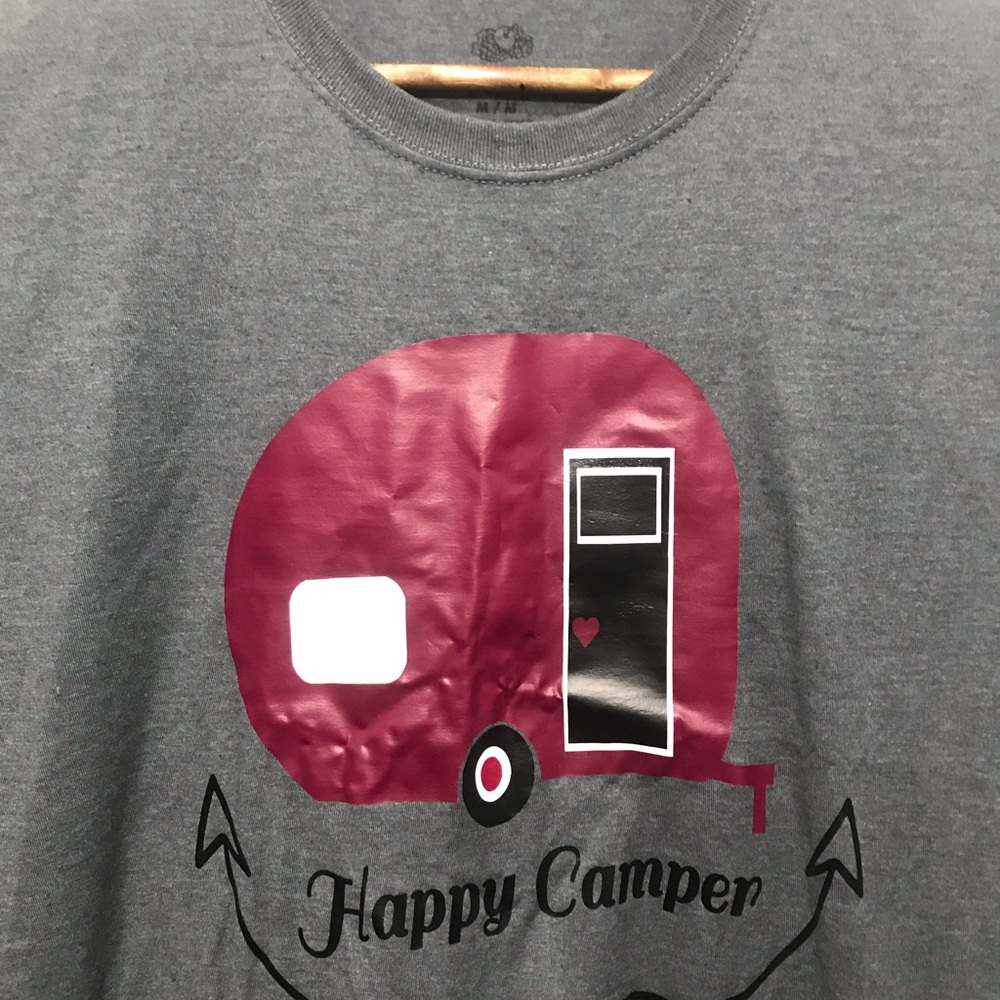 Happy Camper T Shirt! Super fun shirt For RV’ers!!